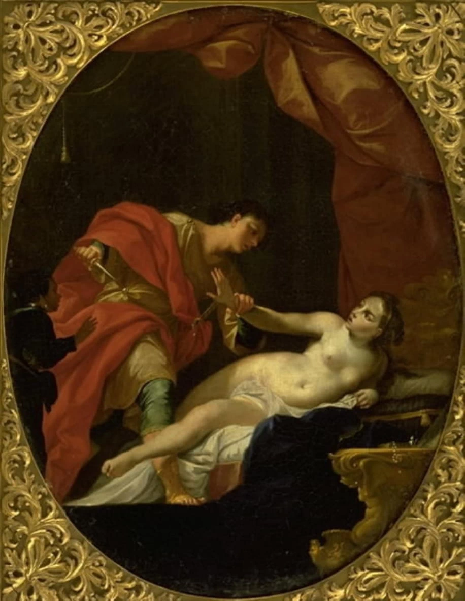 Tarquinio minaccia Lucrezia - Statens Museum for Kunst